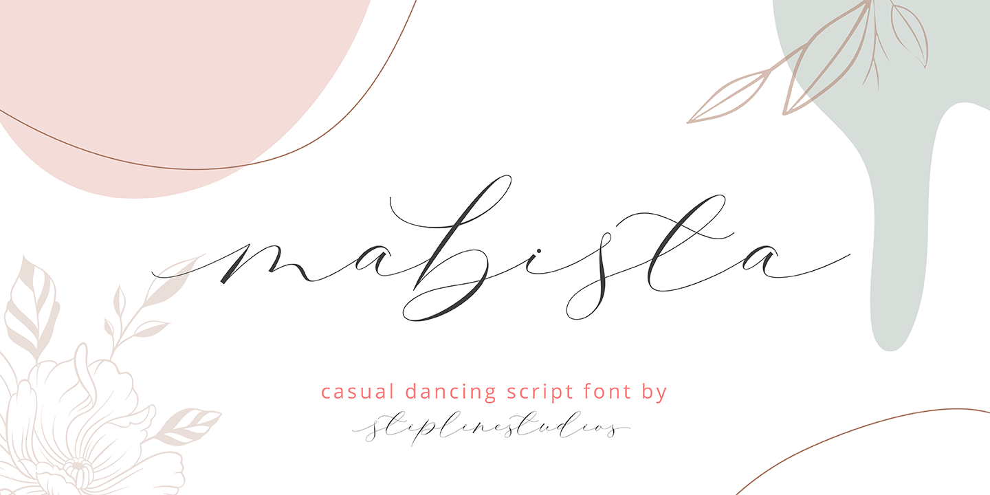 Шрифт Mabista Script